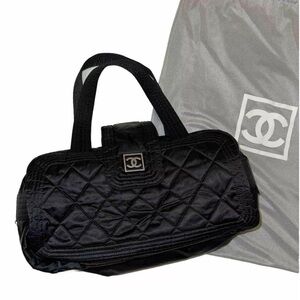 Chanel Sport Nylon Quilted Shoulder Bag - Preowned with Tags & Dust Bag